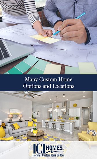 Many Custom Home Options and Locations